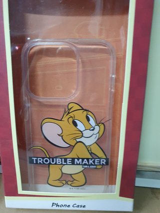 iPhone 14 Pro Lote 2 Fundas Oficiales Tom y Jerry
