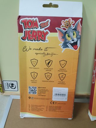 iPhone 14 Pro Lote 2 Fundas Oficiales Tom y Jerry