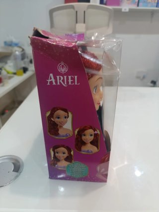 Cabeza para Peinados Princesa Ariel de Disney
