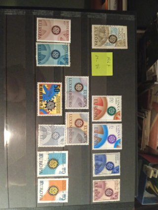 Sellos Europa CEPT 1967