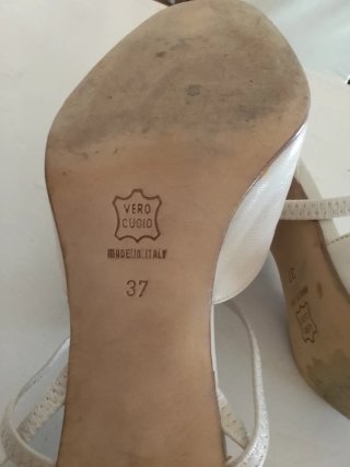 Scarpe donna slingback tacco medio