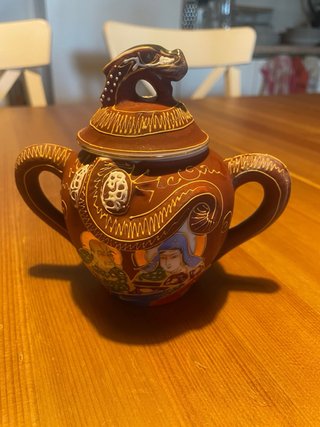 Servizio Caffè Vintage Giapponese Porcellana