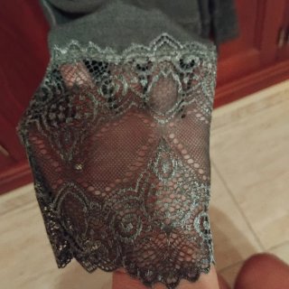 Blusita manga larga con encaje