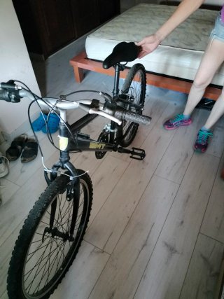 Bicicleta BMX Negra
