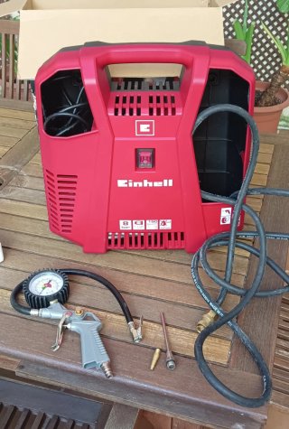 Compresor Aire Einhell TH-AC 190 Kit