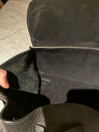 Mochila Loewe Negra Piel