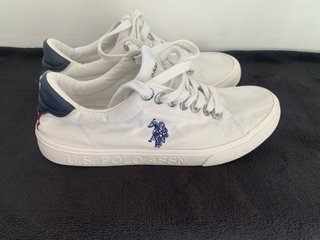 Zapatillas U.S. Polo Assn. Blancas y Azul