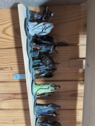Figuras Colección. Saga Señor de los anillos.