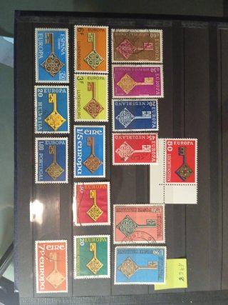 Sellos Europa 1968