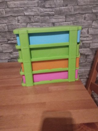 Organizador pequeño plástico