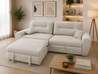 OFERTA!! Sofá Cama Chaise Longue con Arcón