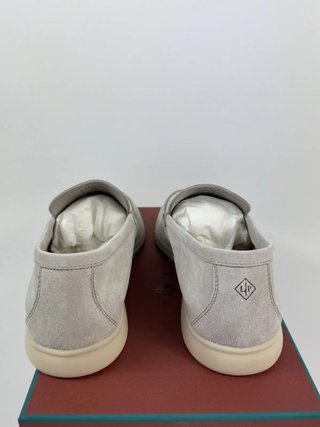 Zapatos Loro Piana ante Beige