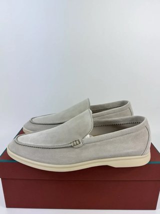 Zapatos Loro Piana ante Beige