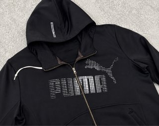 Sudadera Puma Neopreno Negra y Plateada
