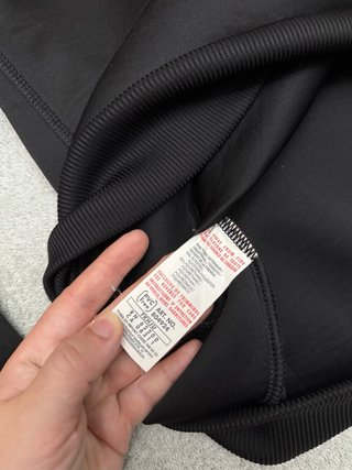 Sudadera Puma Neopreno Negra y Plateada