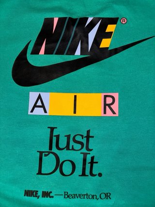 Camiseta Nike Just Do It Verde