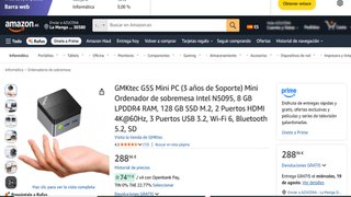MINI PC GMKTEC G5S SIN USO