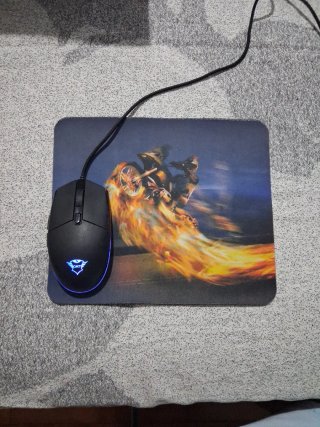 Mouse Gaming GXT Nero RGB