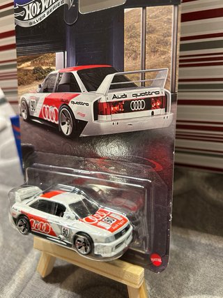 Hot Wheels Audi 90 Quattro Silver Series GRT01