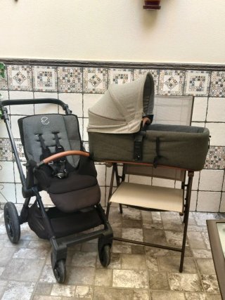 Carro Dúo Jane Muum Capazo y Silla