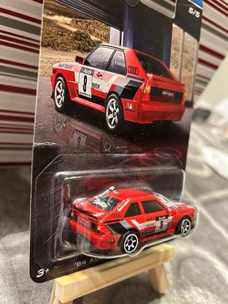 Hot Wheels '84 Audi Sport Quattro Silver Series