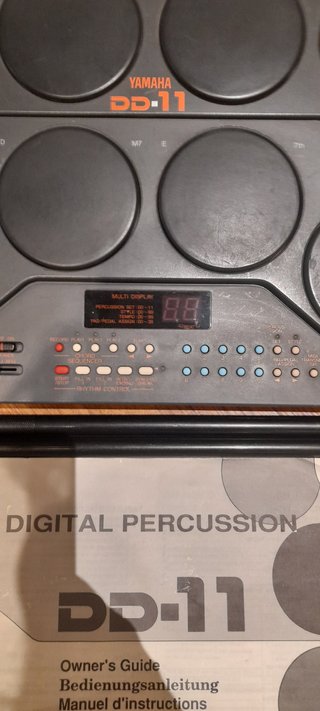 Batería Electrónica Yamaha DD-11 va perfecta