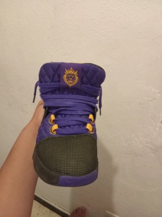 Zapatillas Nike Baloncesto Morado/Verde