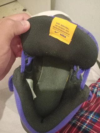 Zapatillas Nike Baloncesto Morado/Verde