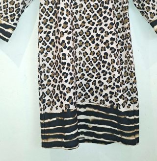 Vestido Animal Print Leopardo Festa Talla 44