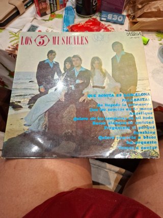 Vinilo Los 5 Musicales - Que Bonita Es Barcelona