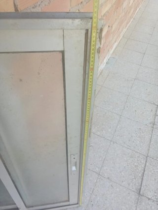 Ventana corredera de aluminio