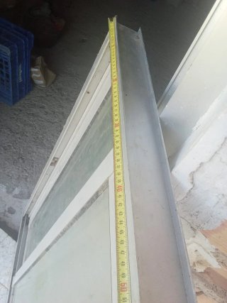 Ventana corredera de aluminio