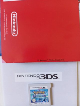 Pokémon Zafiro Alfa - Nintendo 3DS - Completo