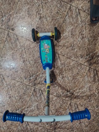 Patinete infantil 3 ruedas bob esponja