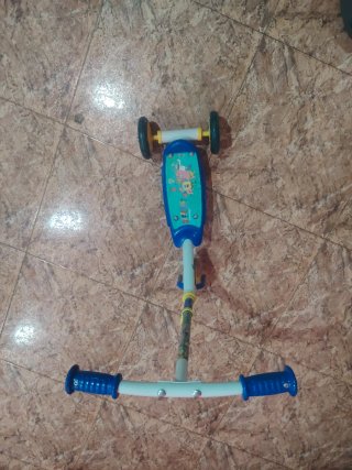 Patinete infantil 3 ruedas bob esponja