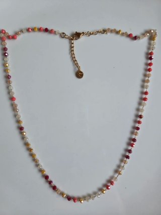 Collar S.Steel Multicolor y Dorado