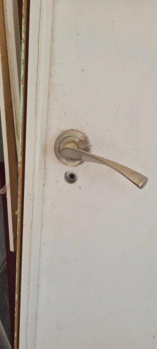 Puerta de madera blanca 2,02 cm x 77