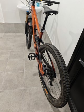 Bicicleta Giant Reign Advanced Pro 29 1 Naranja