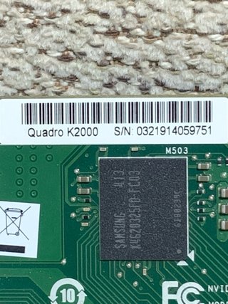 Nvidia Quadro K2000 2GB Tarjeta Gráfica