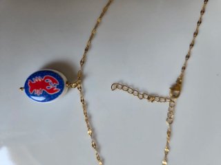 Collar con colgante de langosta