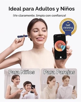 Bebird EarSight Plus I35R Cámara Oído 1080P