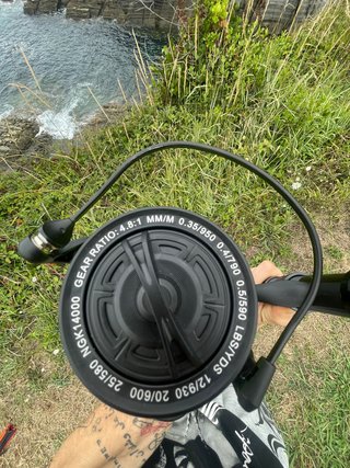 Caña Surfcasting + Carrete 14000