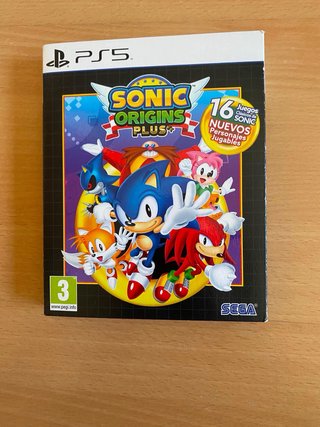 Sonic Origins Plus PS5 Artbook y Juego
