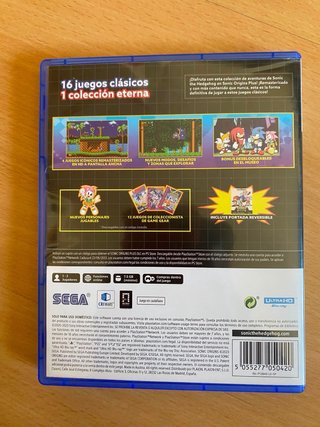 Sonic Origins Plus PS5 Artbook y Juego
