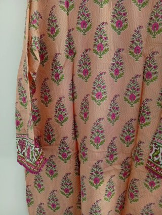 Túnica Zellbury Estampada Rosa y Verde