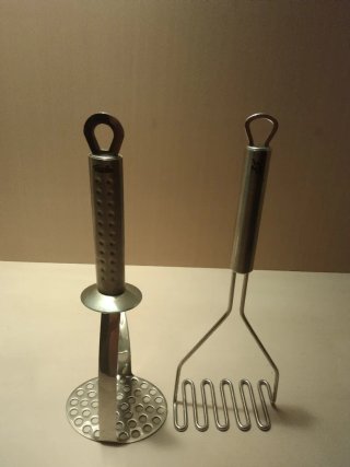 Machacador de patatas WMF y Fissler Acero inoxidab