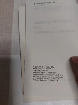 Legalidad-legitimidad en el socialismo democrático