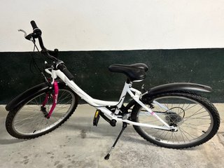 Bicicleta Infantil 24 pulgadas blanca