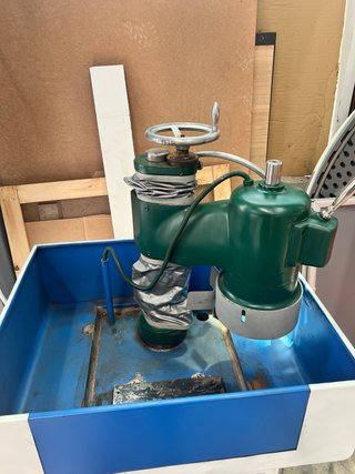 Rectificadora de vaso industrial