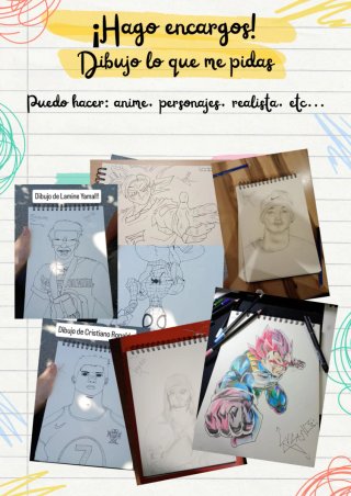 Dibujos personalizados: anime, personajes, realist
